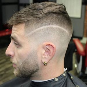 A fresh cut by one of the barbers at Stay Sharp